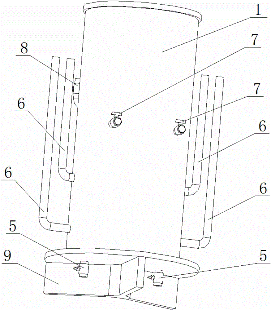 Slurry shielding mud permeation film forming simulation test apparatus