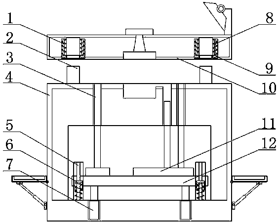 Injection mold protective device