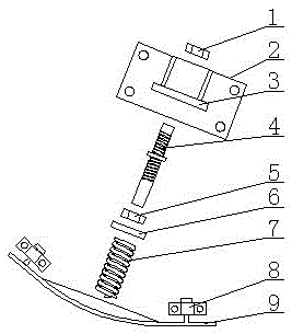 Plate chain slag remover bending angle limit protector