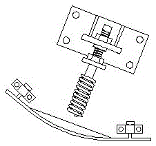 Plate chain slag remover bending angle limit protector
