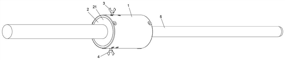 Stripping tool for semi-conductive layer of flexible cable