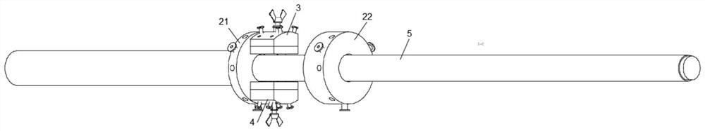 Stripping tool for semi-conductive layer of flexible cable