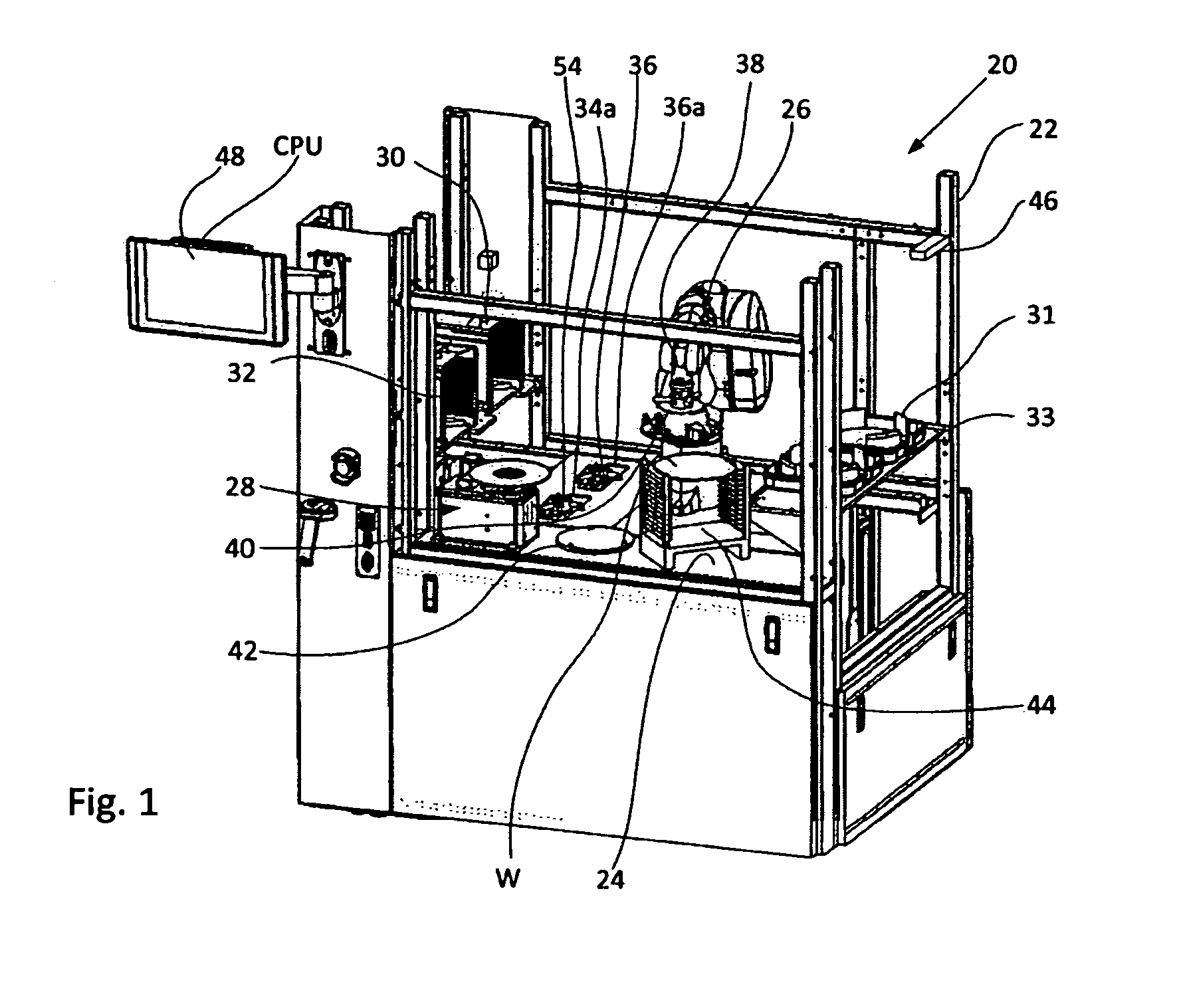 Method of teaching robotic station for processing objects