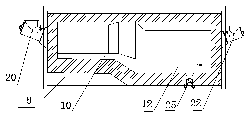 Rapid aluminum melting furnace capable of continuously discharging aluminum