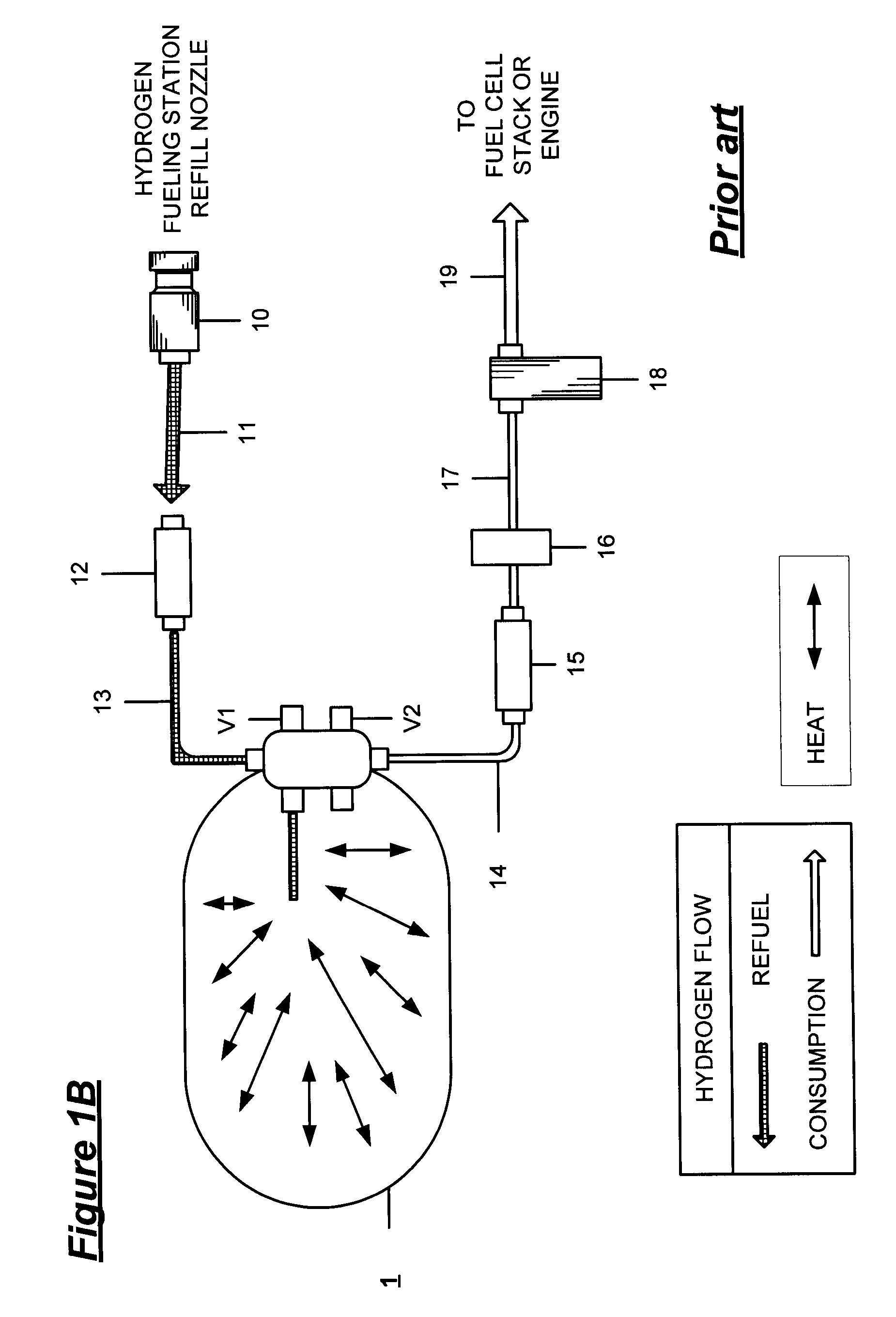 Pressure Powered Cooling System for Enhancing the Refill Speed and Capacity of On Board High Pressure Vehicle Gas Storage Tanks