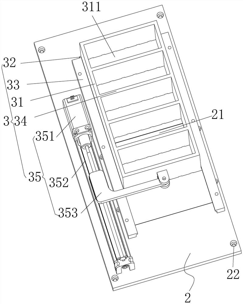 Horizontal automatic sampling device