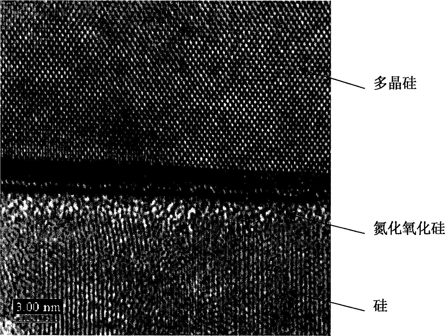 Prepn of nitride-oxide film