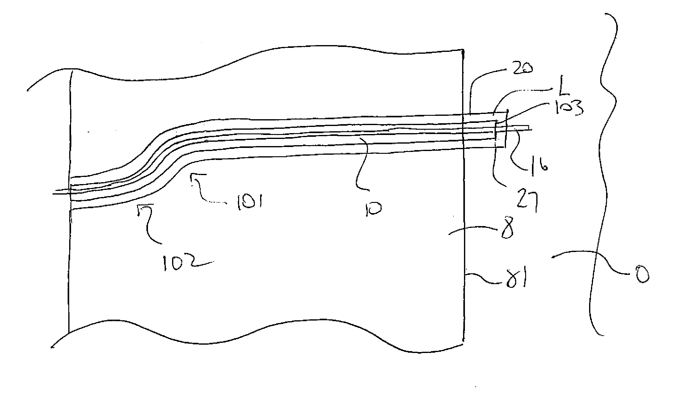 Tape System with a Longitudinal Filament For Slitting Film