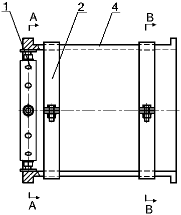 Tooling for processing semicircular thin-walled parts and method of use thereof