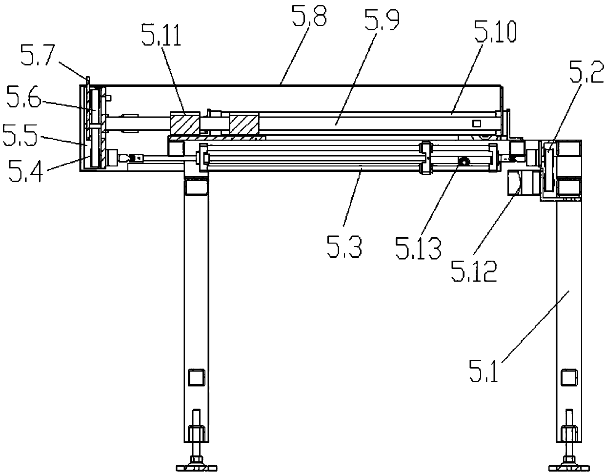 Cigarette pushing mechanism of cigarette box