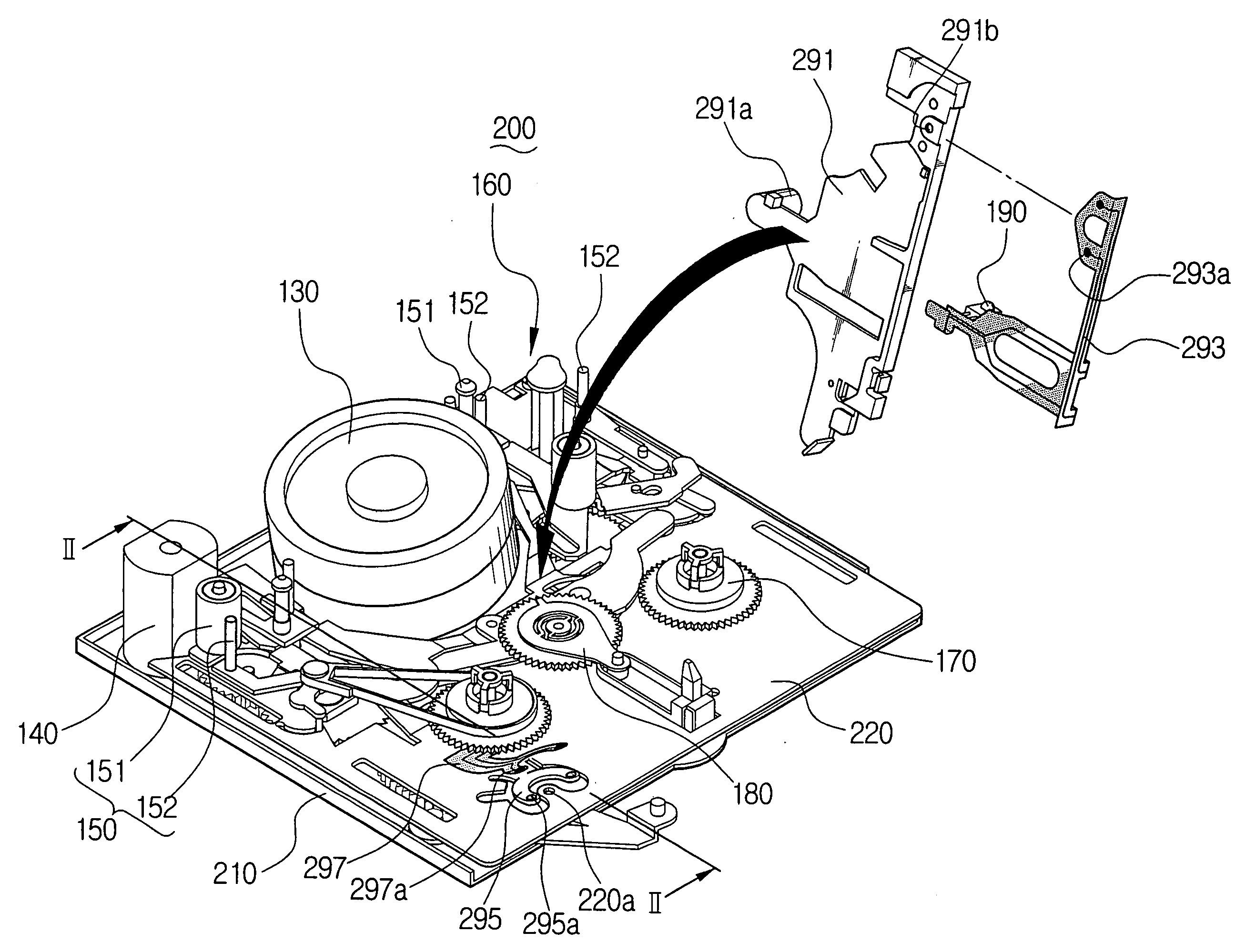 Electric power supply device of a tape-end detecting sensor for a tape recorder