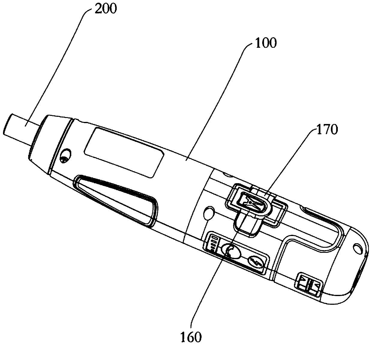 Electric screwdriver with adjustable torsion