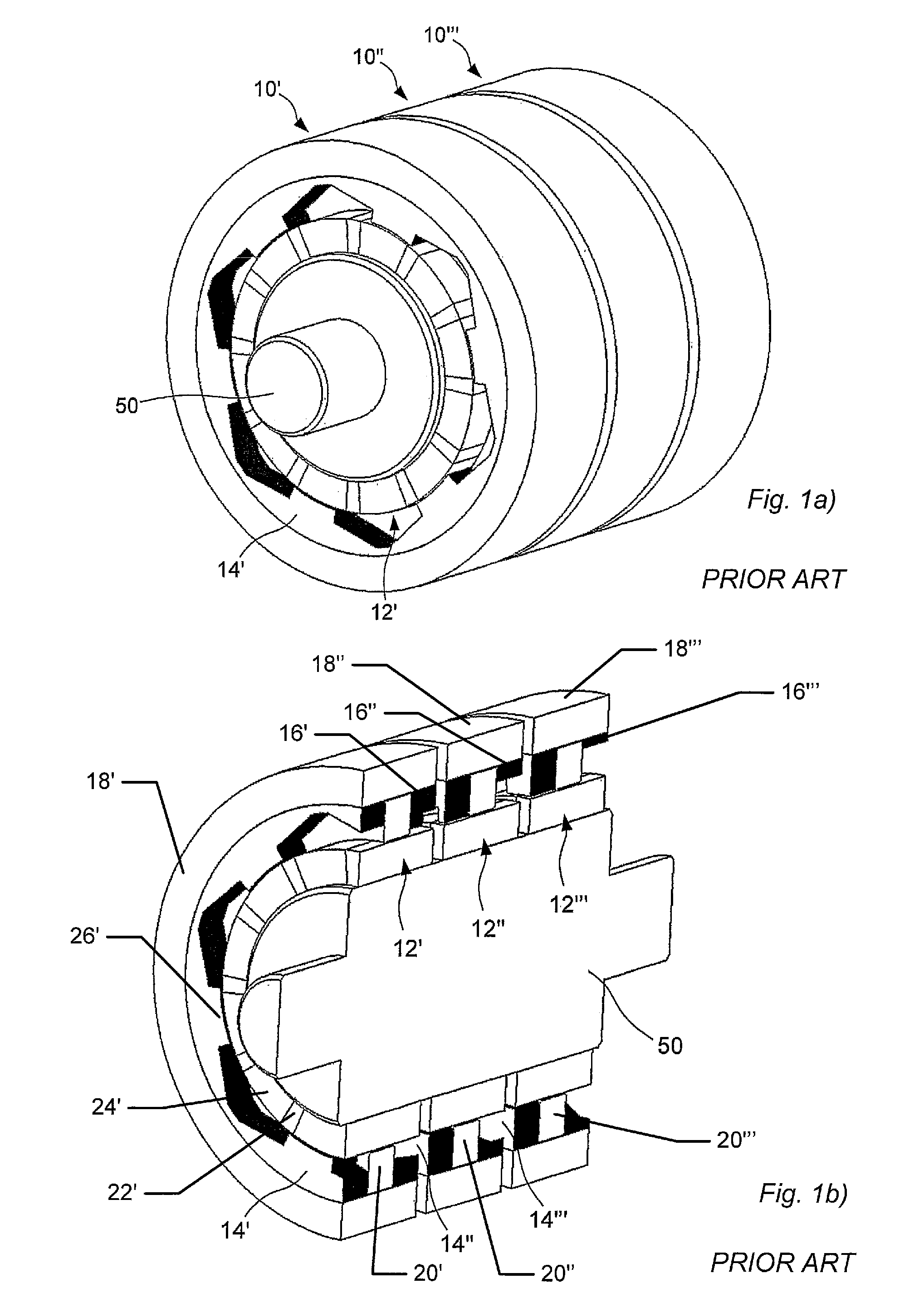 Multi-phase stator device