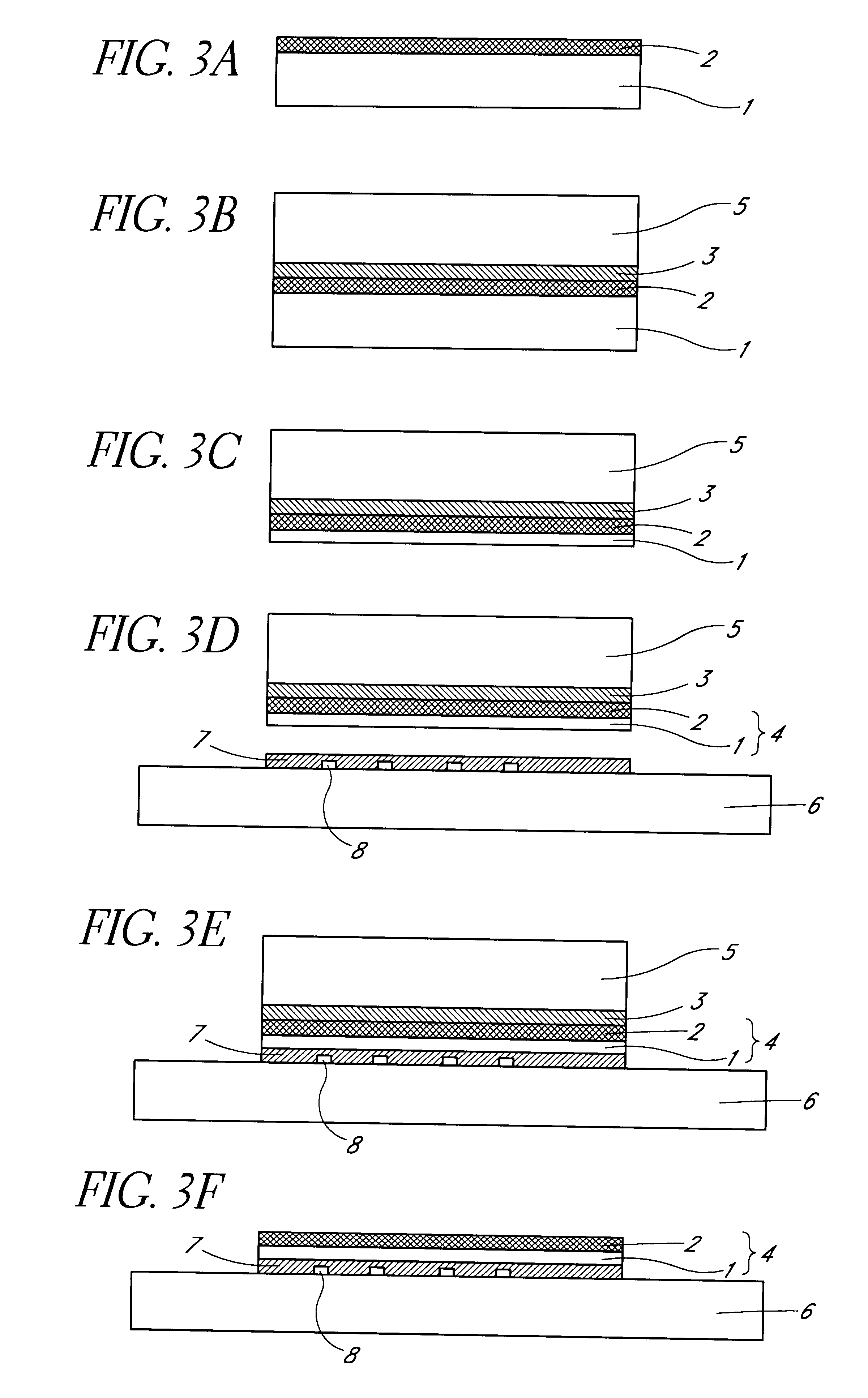 Method of transferring ultra-thin substrates and application of the method to the manufacture of a multi-layered thin film device