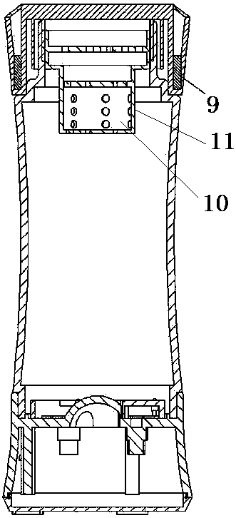 A portable hydrogen-rich water cup with water purification and light reminder functions and its use method