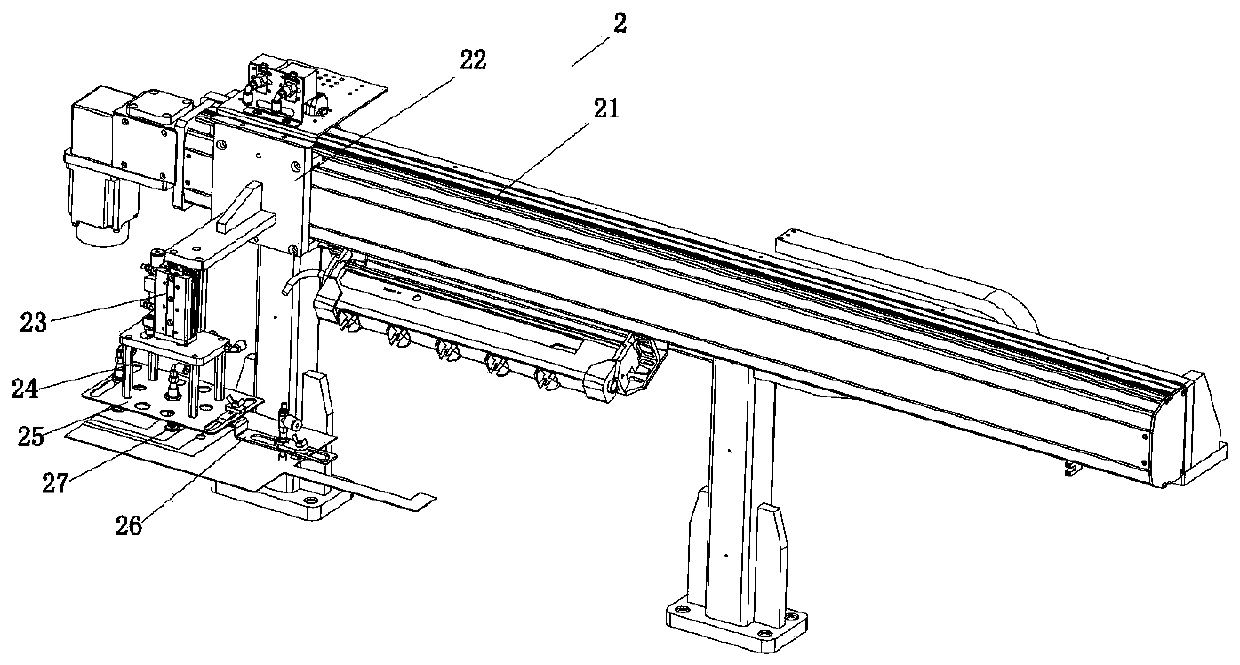 Drawer type online defoaming machine and defoaming process thereof