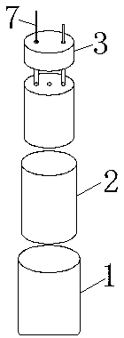 Phi 7.5 aluminum-shelled electrolytic capacitor