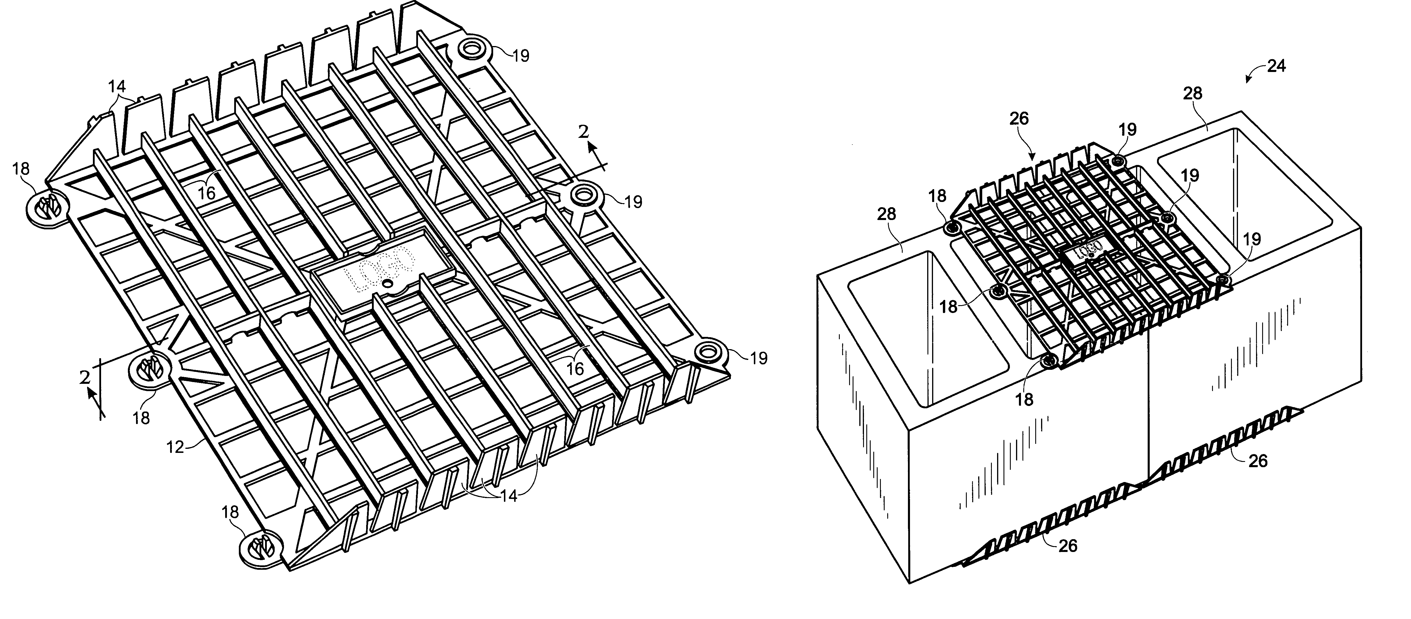 Structure and method for supporting headstones and other stonelike objects