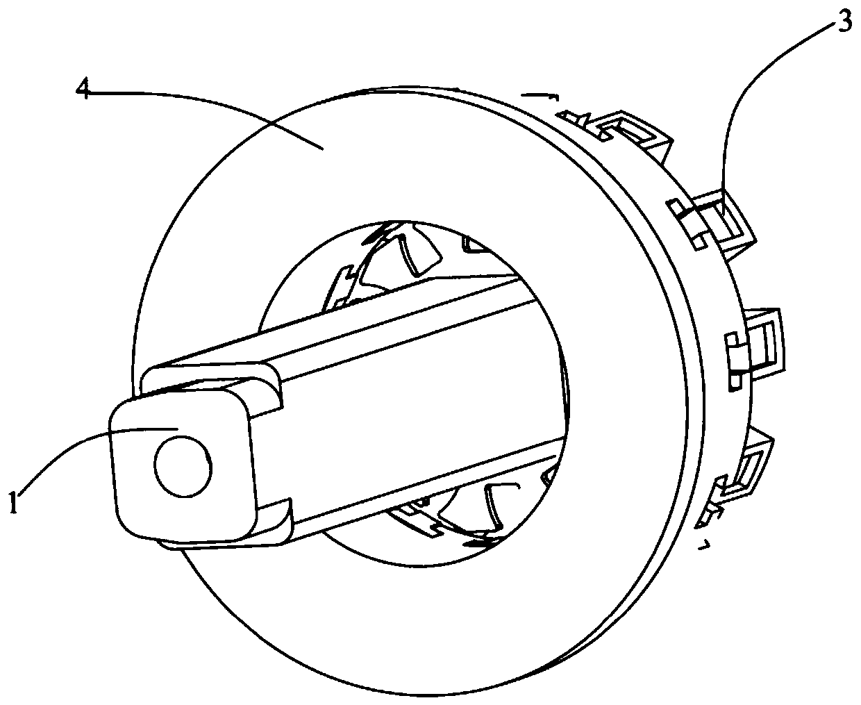 Inner sliding block mechanism, connector demolding device and demolding method