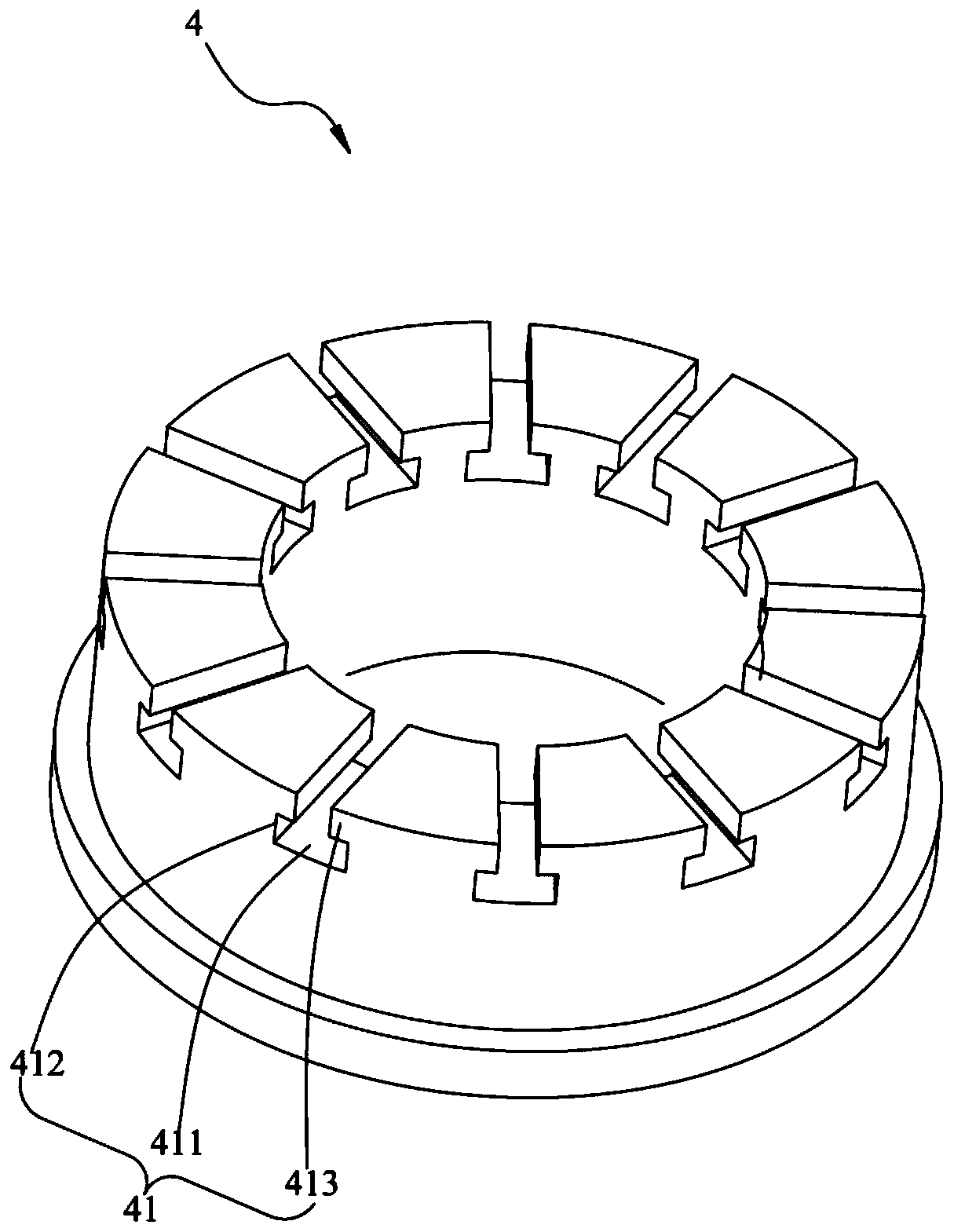 Inner sliding block mechanism, connector demolding device and demolding method