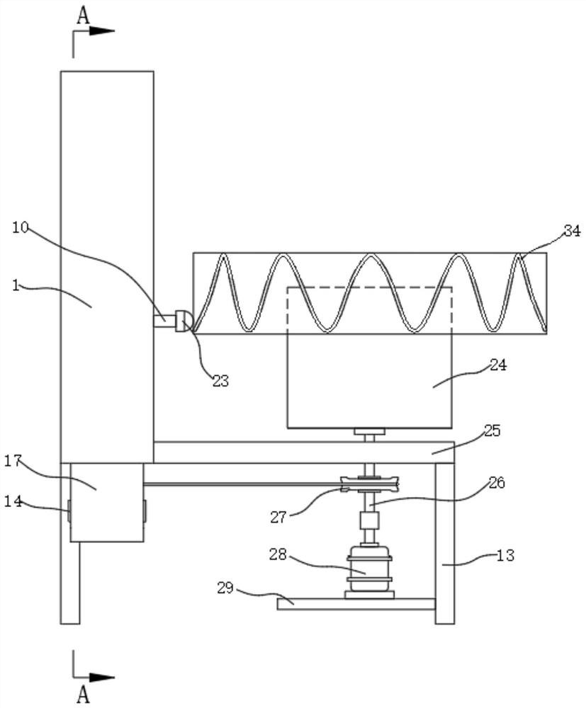 A tempered glass edge grinding equipment