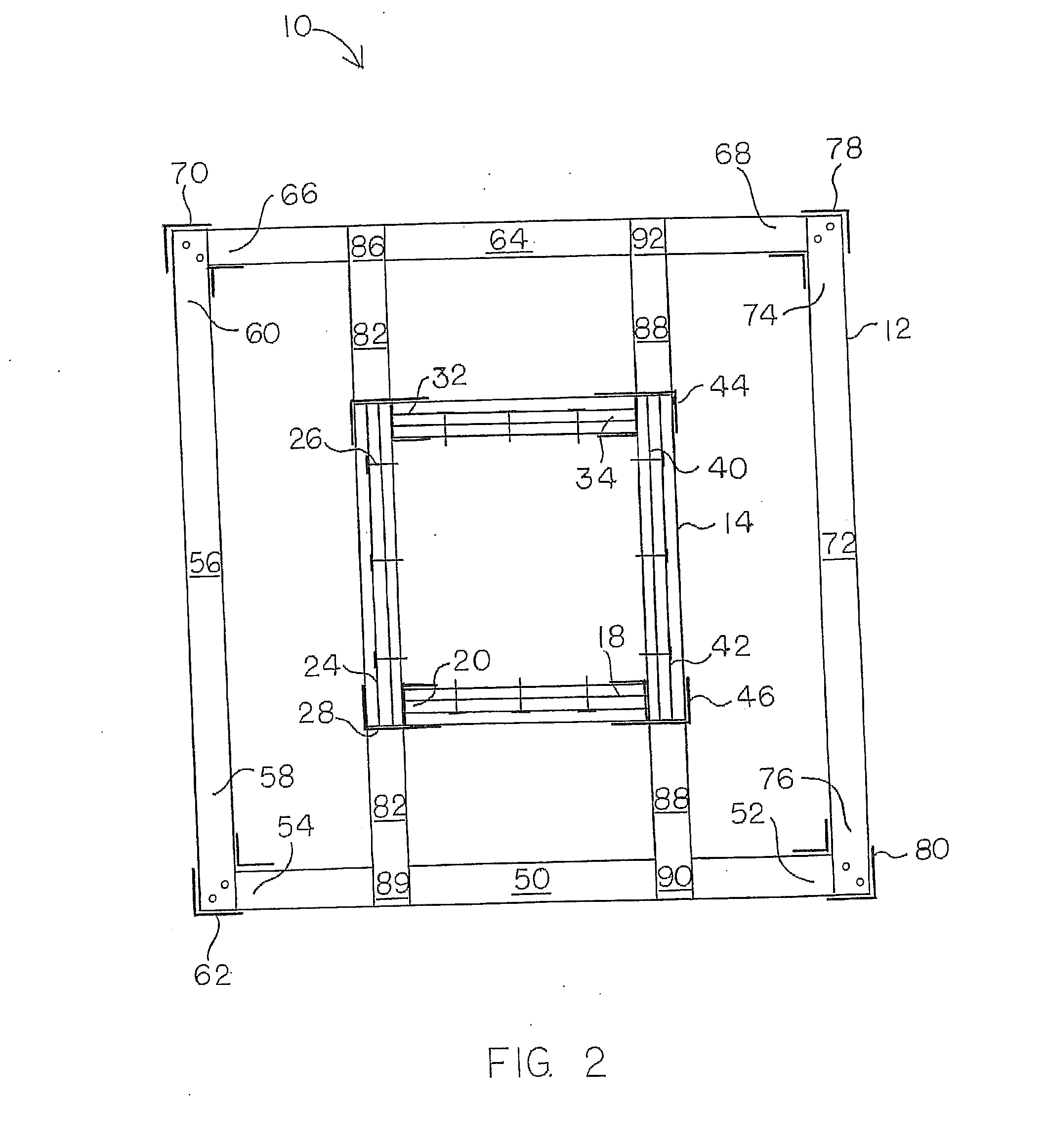 Method of constructing an insulated shallow pier foundation building