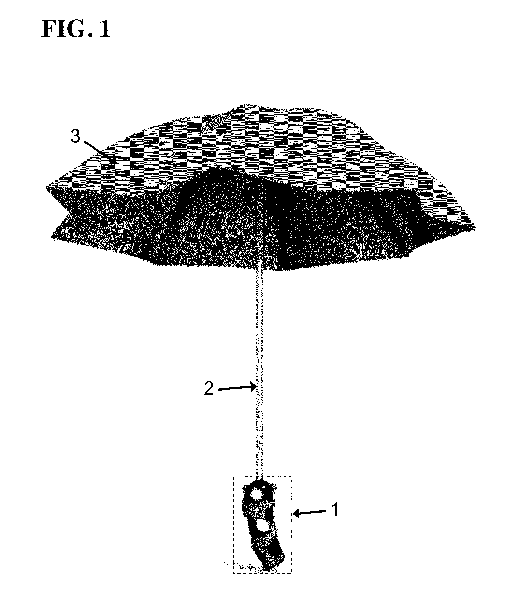 Clamp umbrella