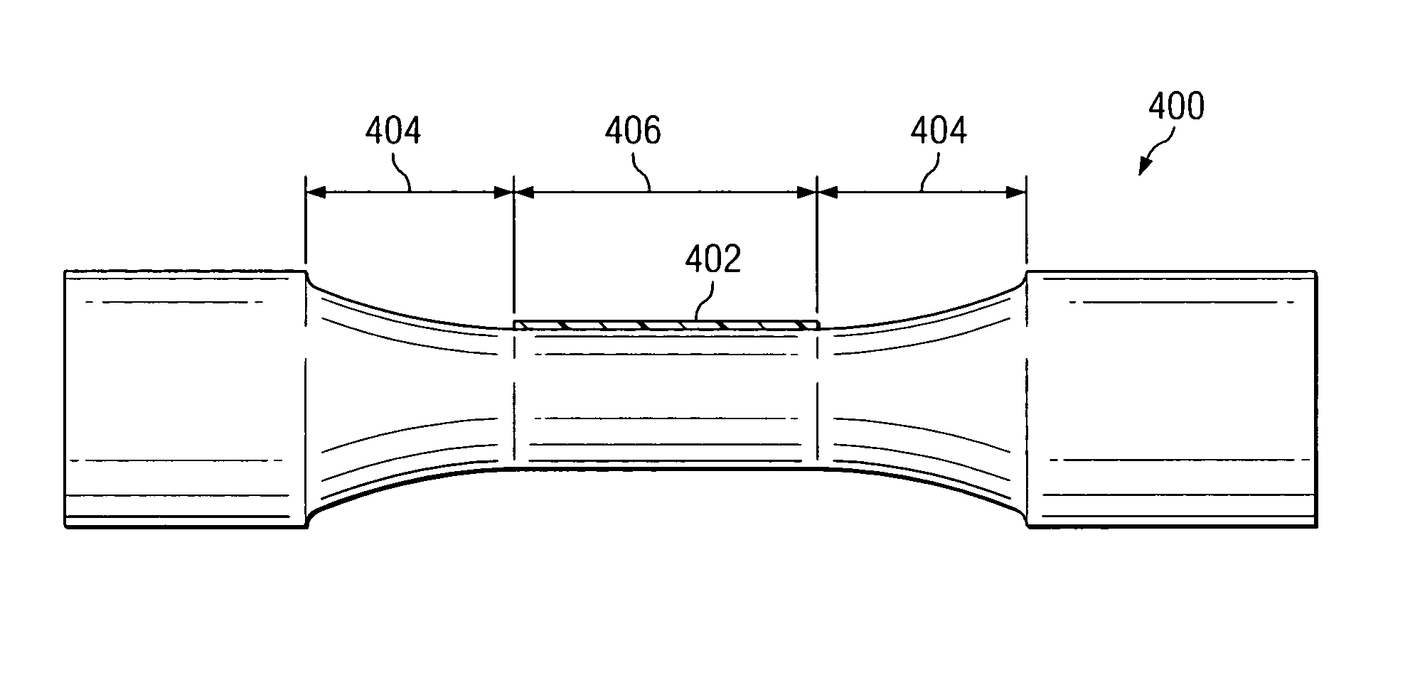 Variable curvature in tape guide rollers