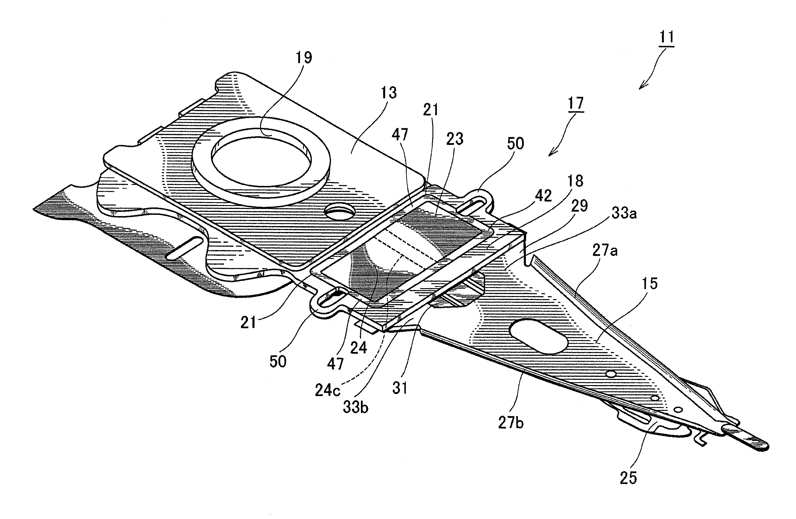 Head suspension