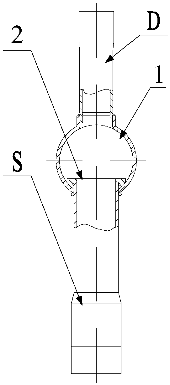Reversing valve and manufacturing method thereof