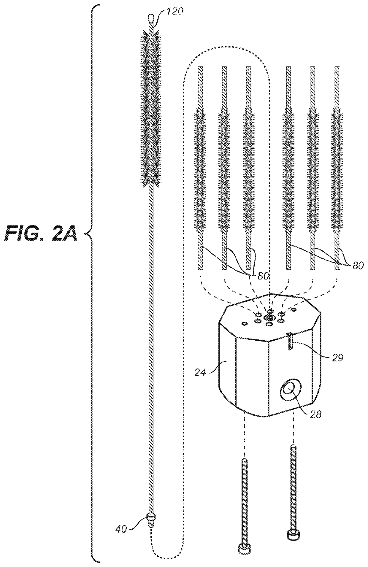 Reuseable straw wash tool assembly