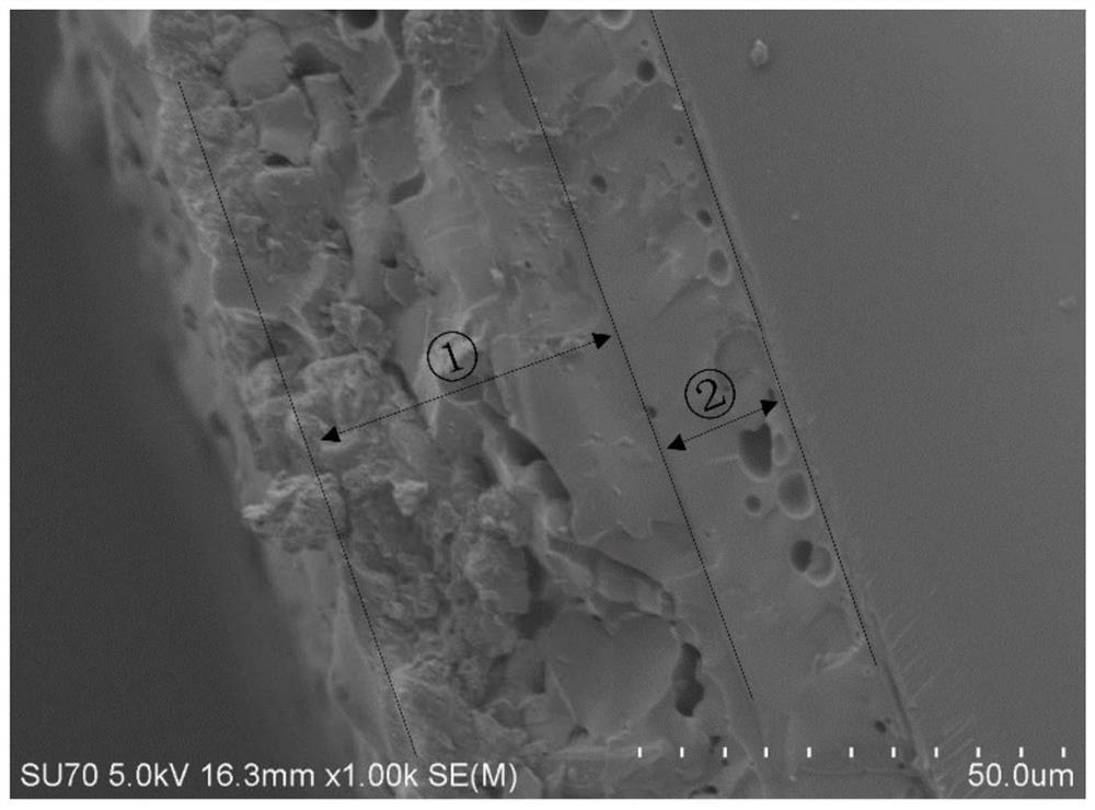 A kind of composite fluorescent film and its preparation method and the application of laser display