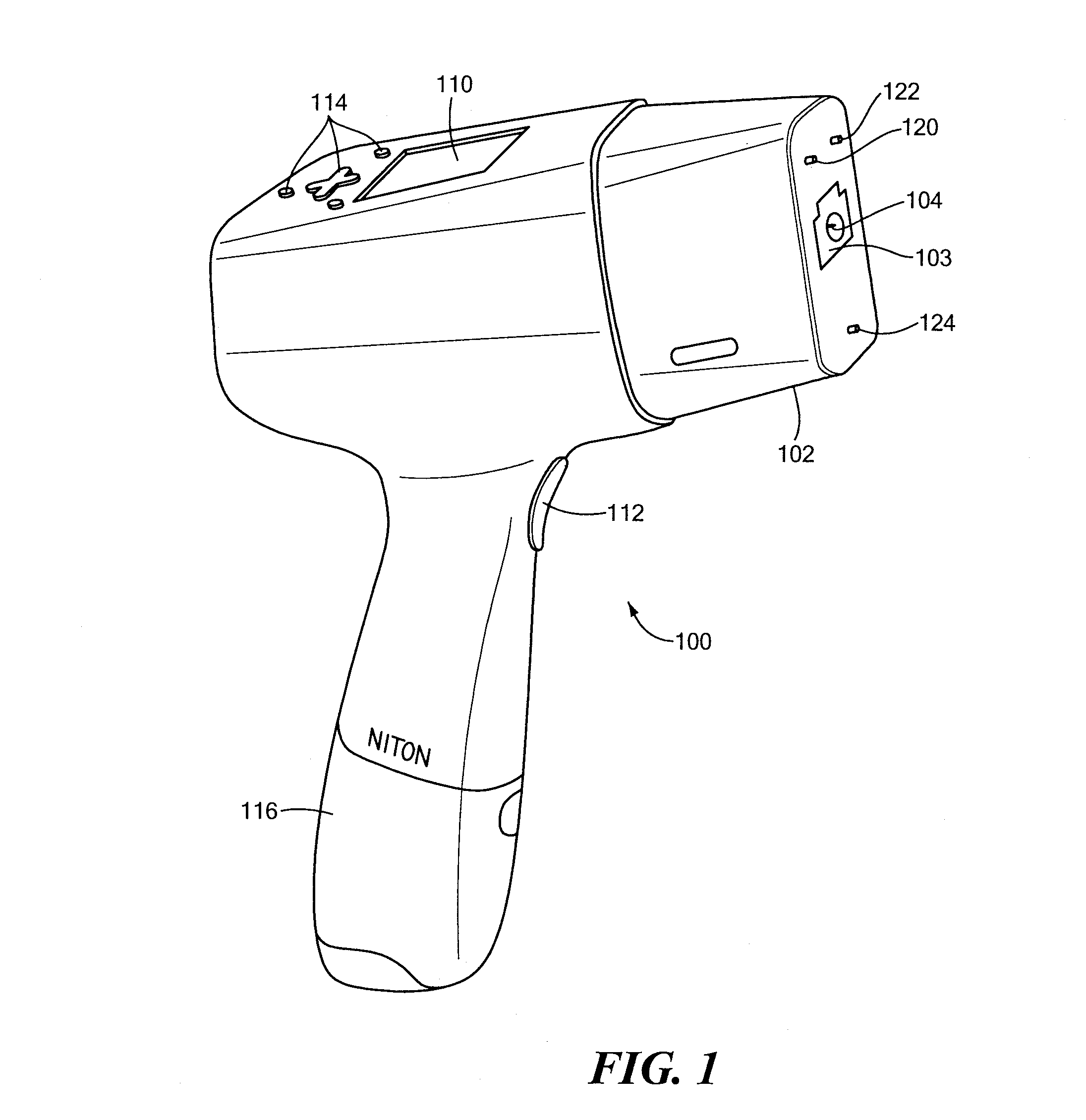 Hand-held, self-contained optical emission spectroscopy (OES) analyzer