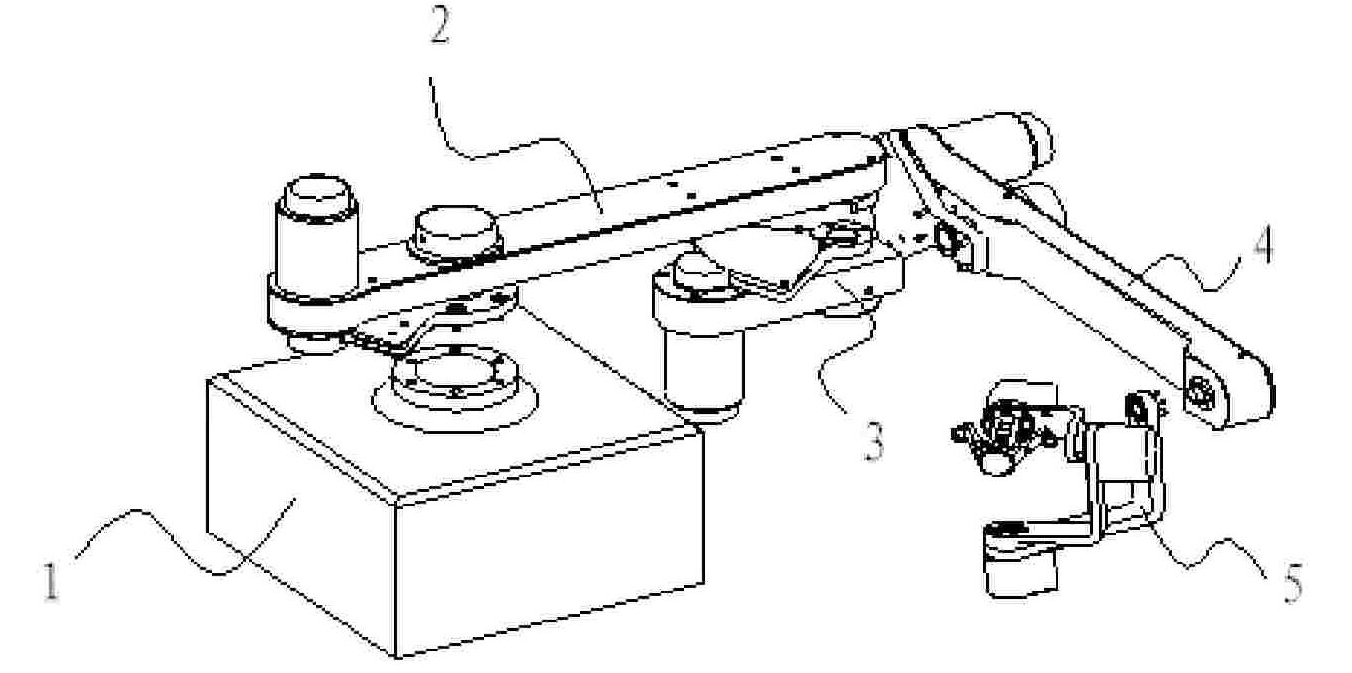 Force feedback type master manipulator with deadweight balance property