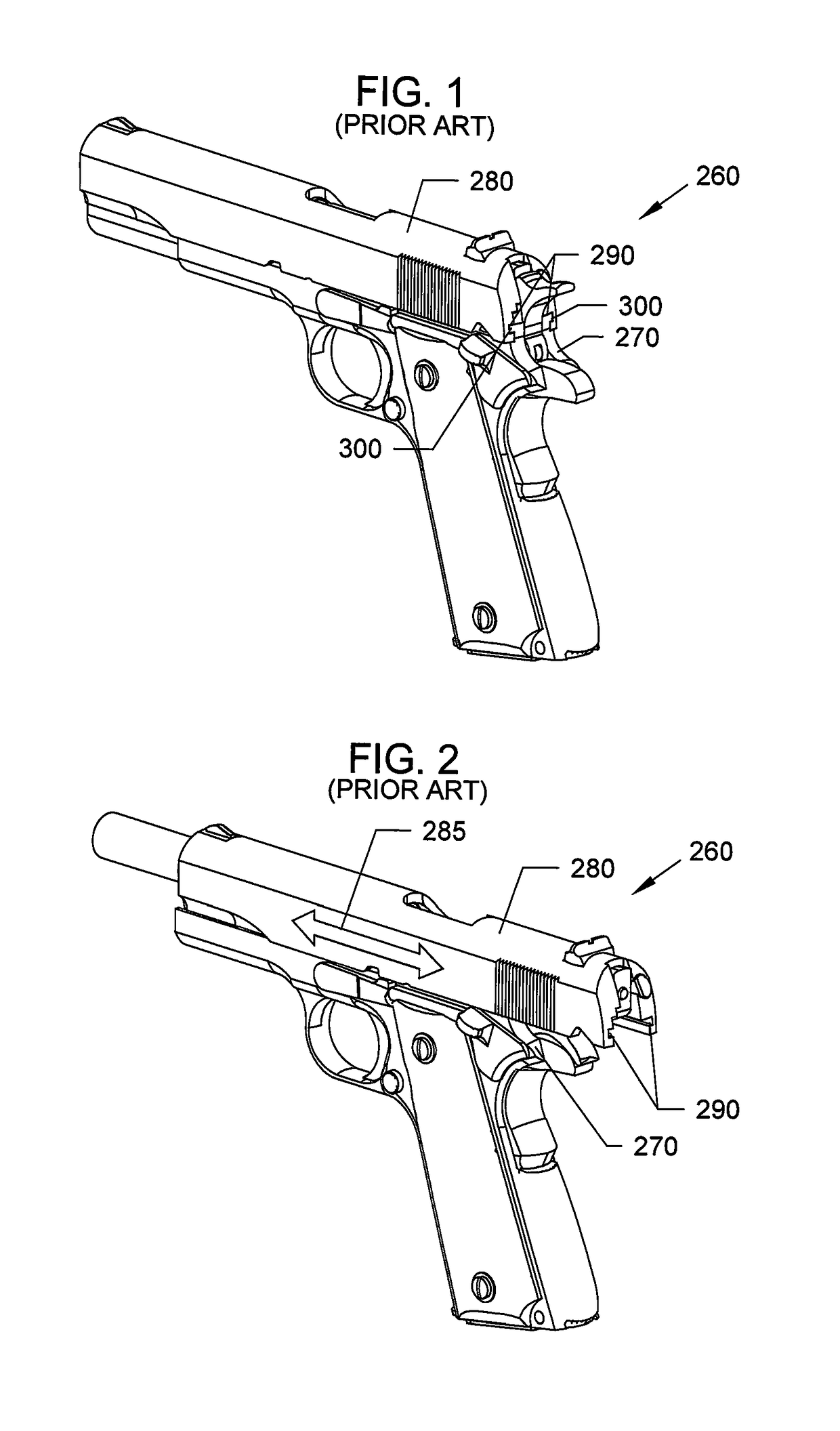 Handgun with improved slide