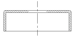 Method for carrying out progressive precision extrusion forming of thin-shelled parts with internal and external teeth based on generating method