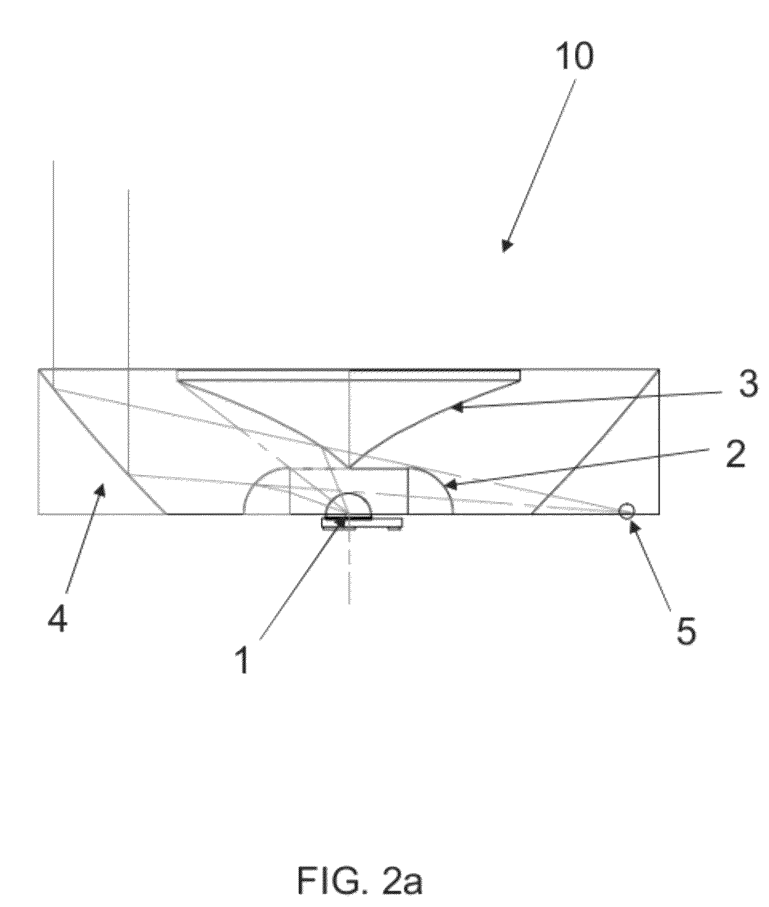 Device and apparatus for efficient collection and re-direction of emitted radiation