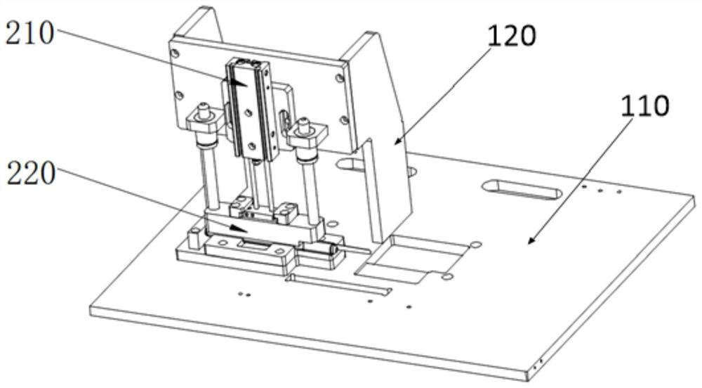 A ballpoint pen head automatic rolling film sticking mechanism