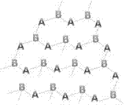 Tripiperazine-triazine based charcoal forming agent and preparation method thereof