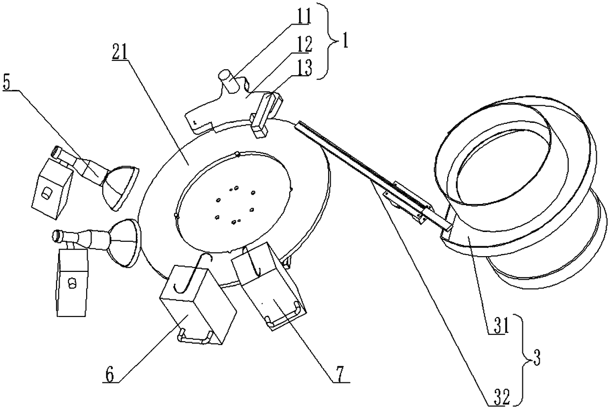 Optical non-contact high-speed detection system