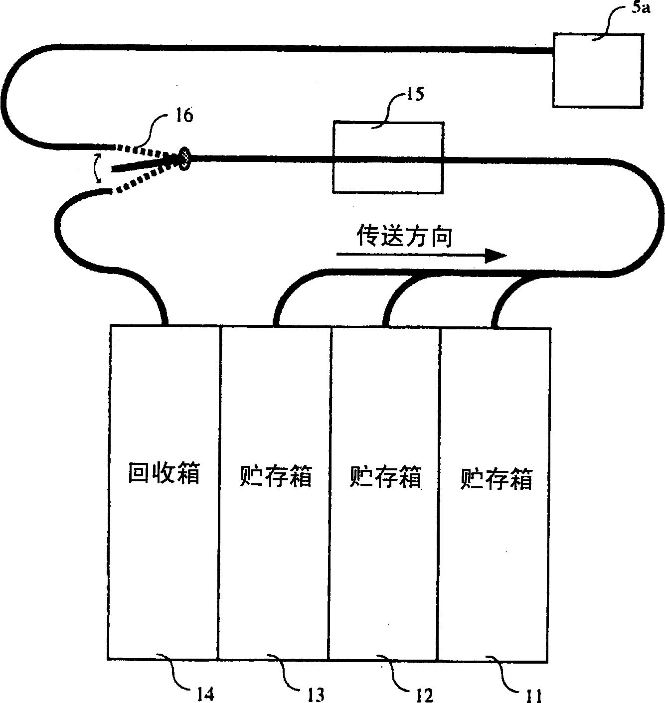 Paper-like counting device and trade processing device