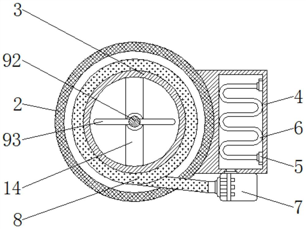 Hot-oil heating chestnut peeling device and peeling method thereof