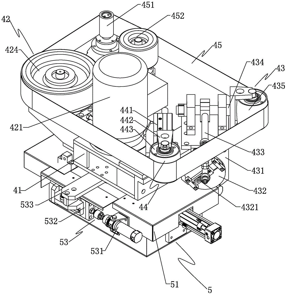 Multi-station single robot abrasive belt polishing machine