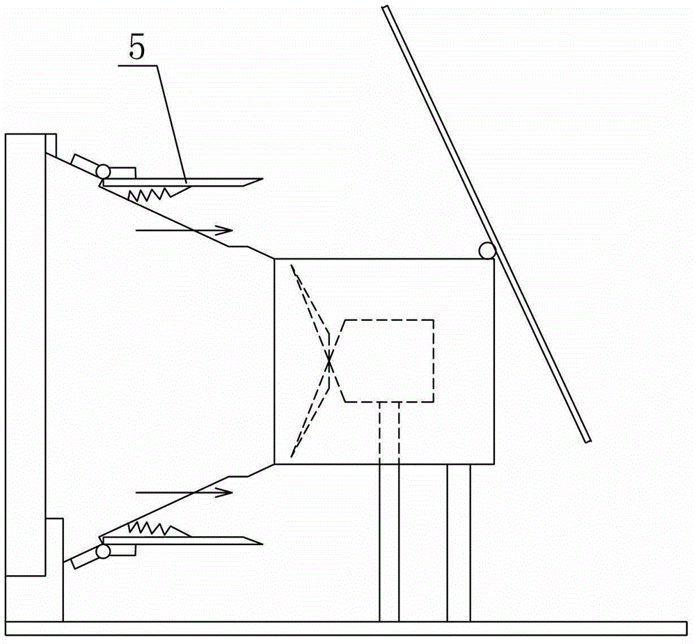 Wind energy density increasing device