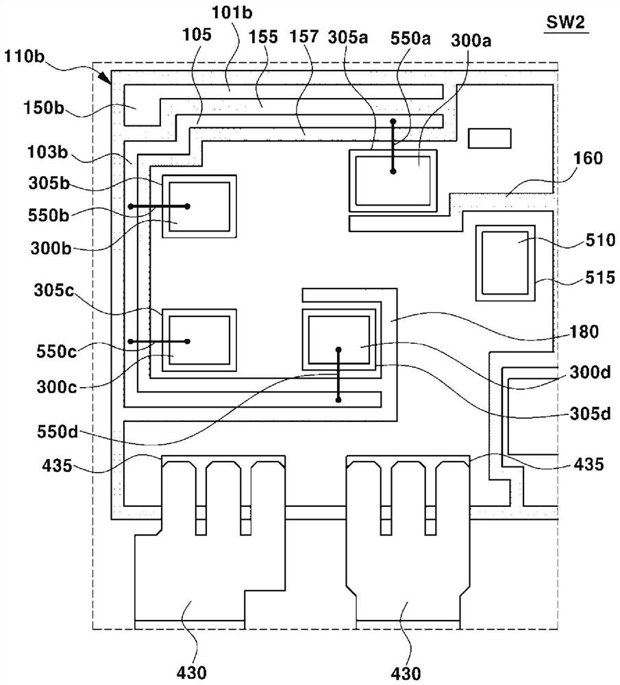 Power module and substrate structure applied to power module