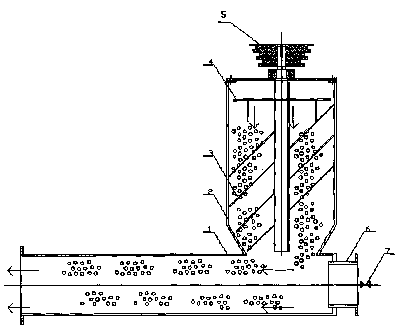 Single spiral air-duct-type biomass boiler