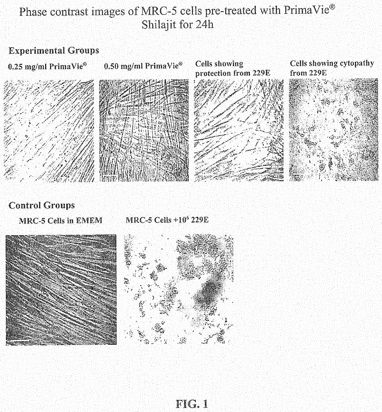 Protection against coronavirus infection by extracts and extract components