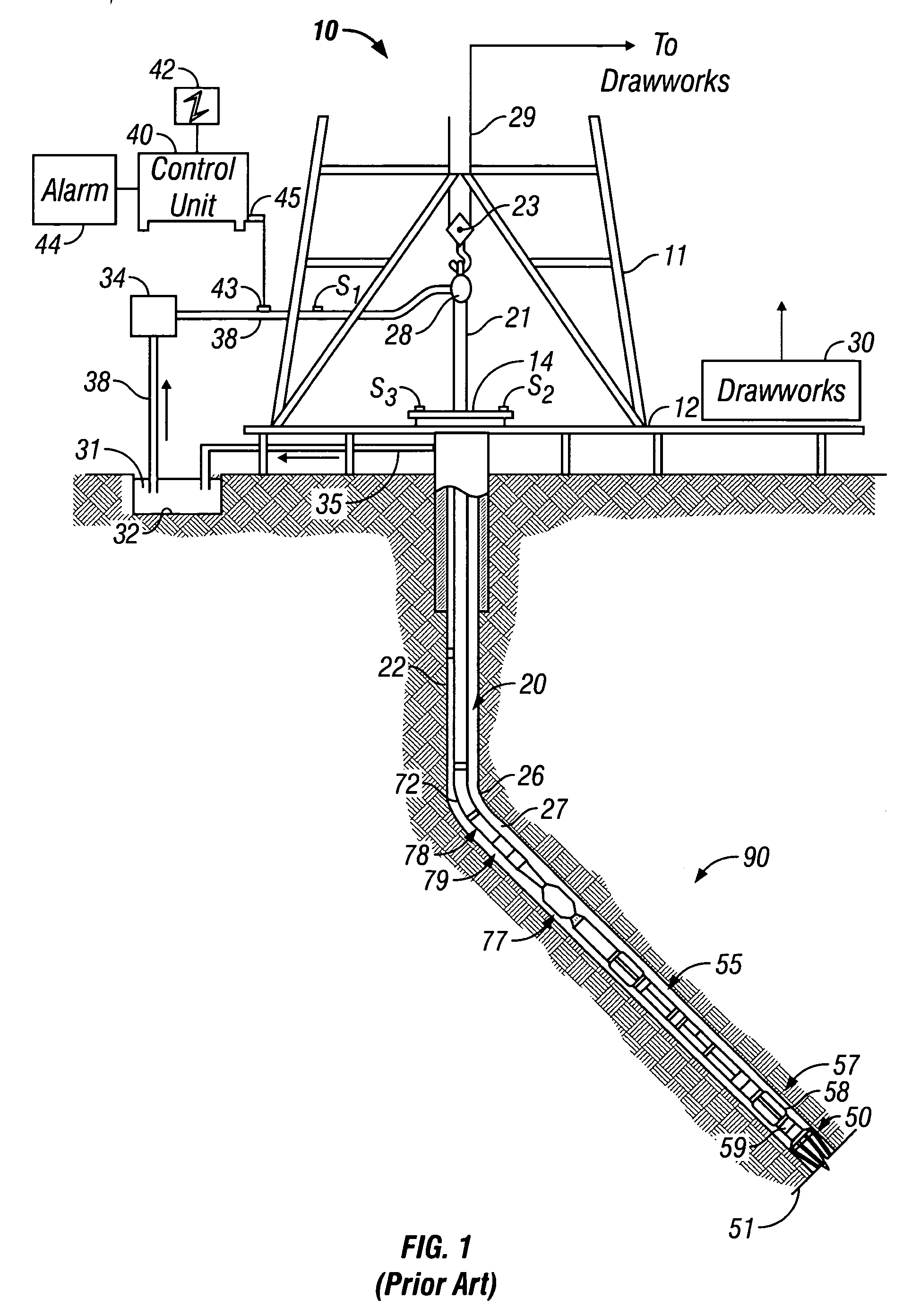 Method of eliminating conductive drill parasitic influence on the measurements of transient electromagnetic components in MWD tools