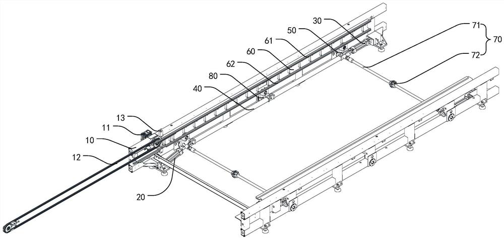 Hydraulic lifting system based on four-cylinder and multi-cylinder synchronization and control method