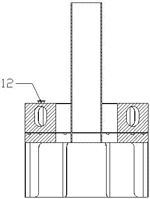 Suction type spud shoe suitable for self-elevating platform and installation method